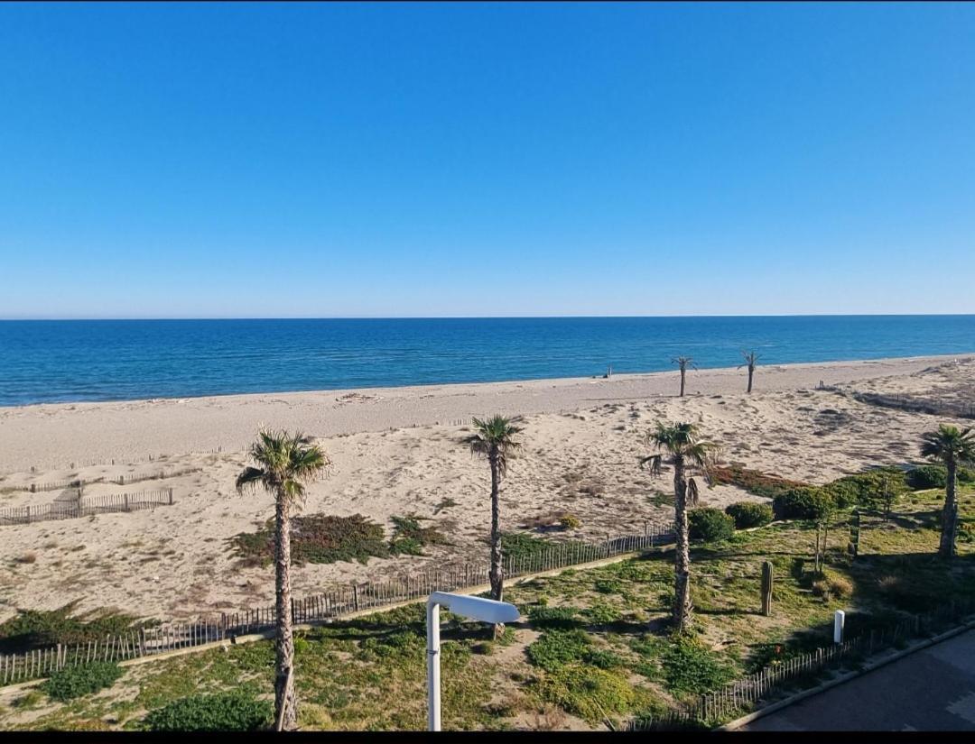 Magnifique Vue Plage Joli Appartement 5 Personnes Secteur Allee Des Arts Le Barcarès Esterno foto